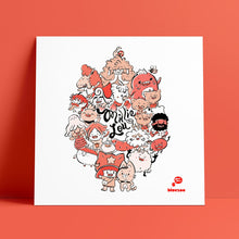 Load image into Gallery viewer, Millie and Lou Friends Art Print